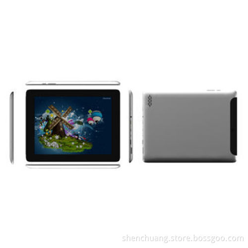 9.7-inch retina panel 3G tablet PC, RK3066 dual core, 1G DDR3 8G Nandflash, 9,000mAh